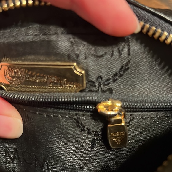 MCM Black Leather Bag - Picture 10 of 13